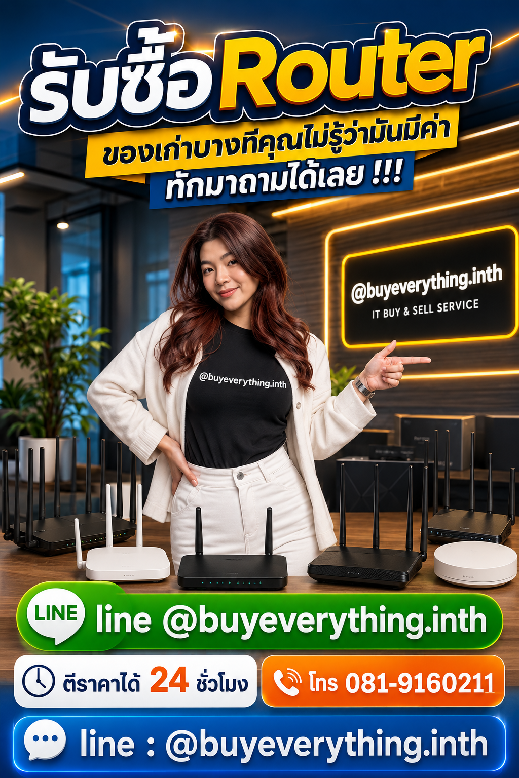 รับซื้อ Router เก่า มือสอง เสีย ใช้ไม่ได้